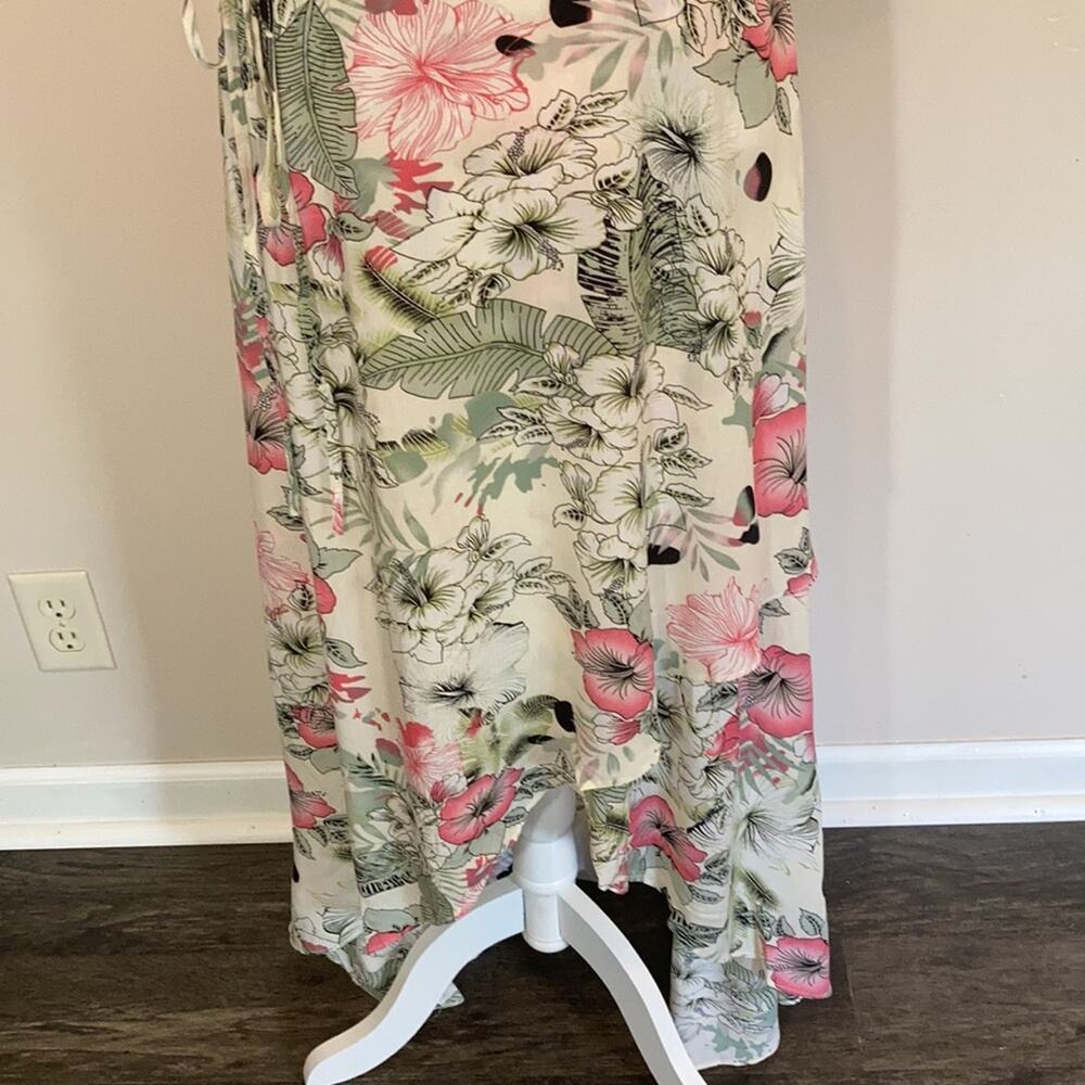 NWT Promesa Floral Maxi Boho Summer Dress Sz Large - Picture 5 of 12